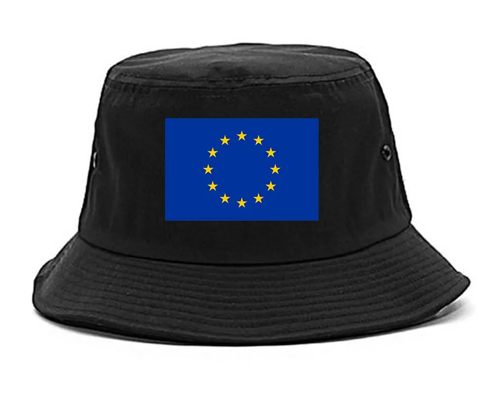 European Union Flag Chest Mens Bucket Hat