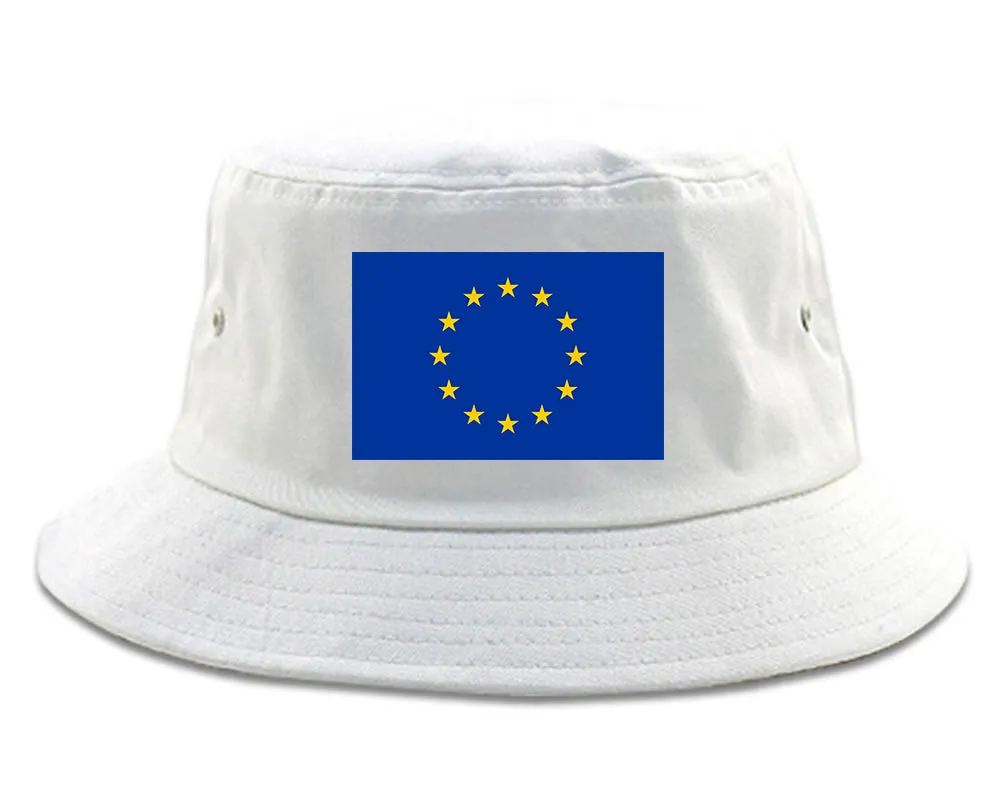 European Union Flag Chest Mens Bucket Hat