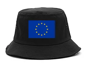 European Union Flag Chest Mens Bucket Hat