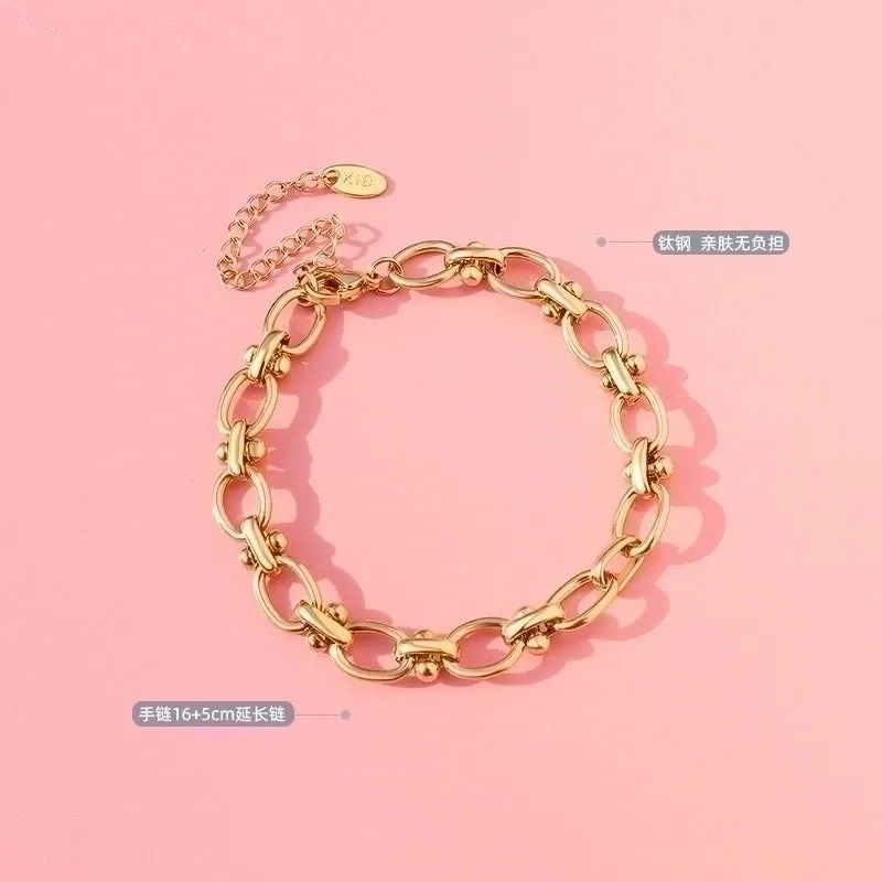 Fashion Simple Titanium Steel Bracelet