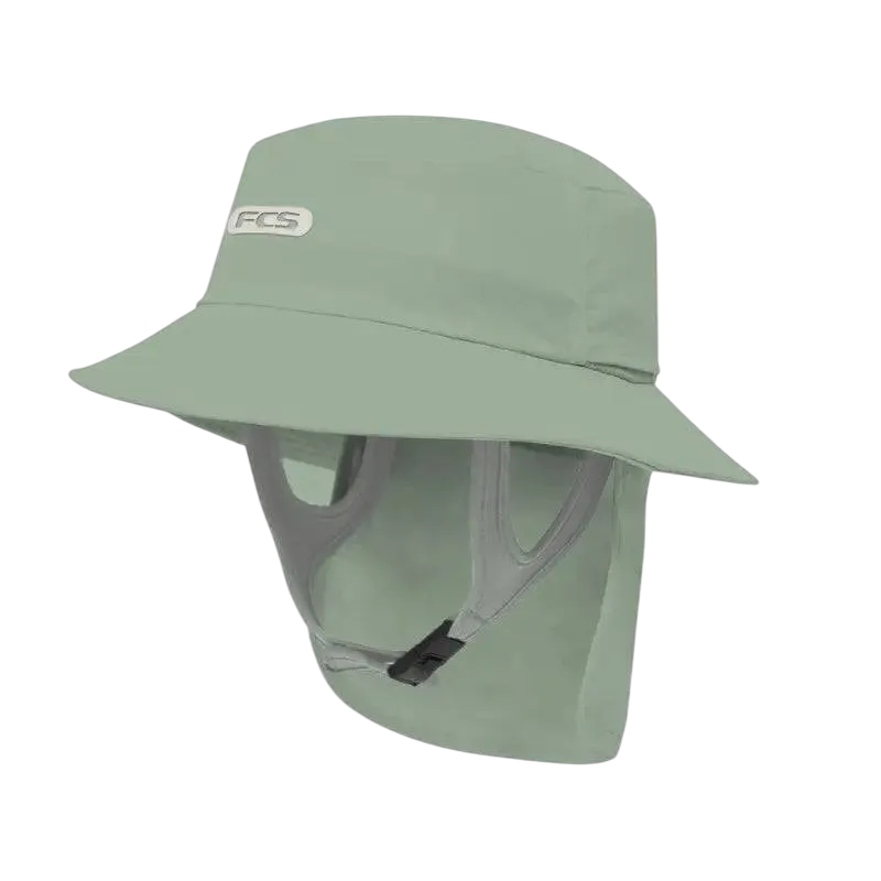 FCS Essential Surf Bucket Hat (Small-XLarge) Iceberg Green