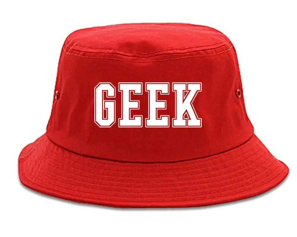 Geek College Style Bucket Hat