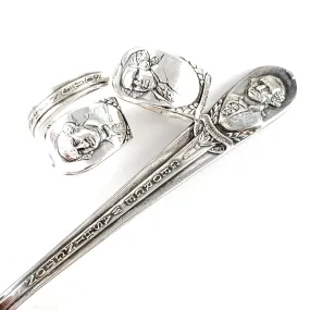 George Washington Presidential Spoon Ring - Made to Order