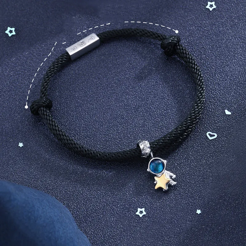 Gift Trend Wild Commemorative Astronaut Couple Bracelet