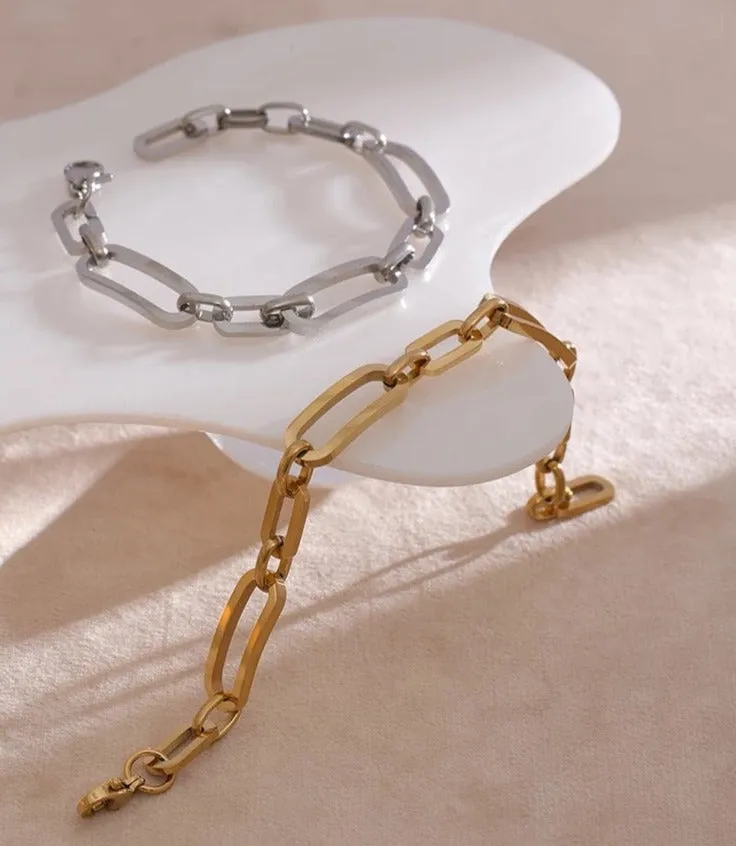 Gold Chain Bracelet