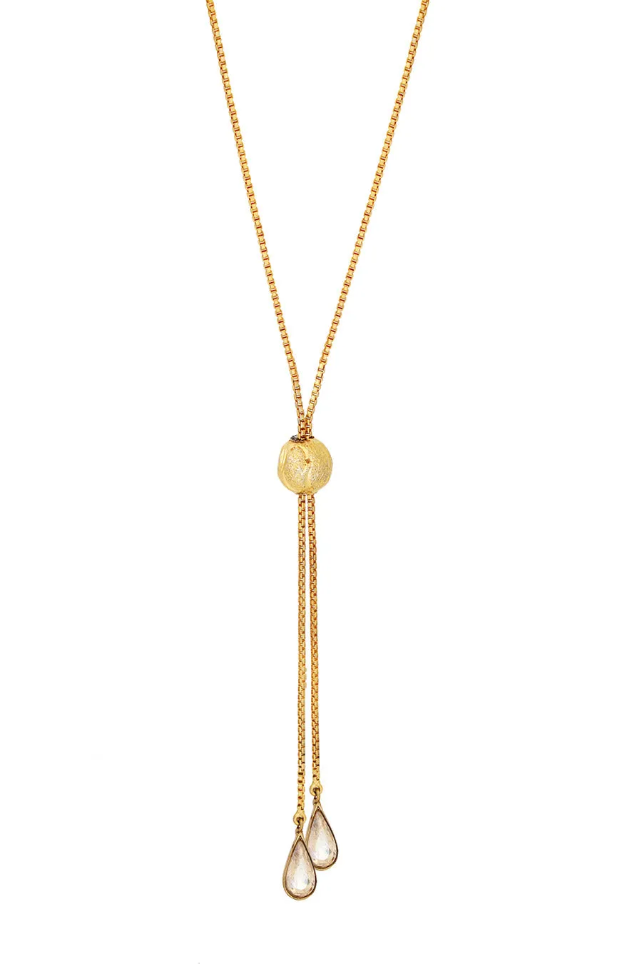Golden Amber Rose Swarovski Pendant
