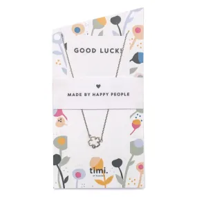 Good Luck Clover Necklace