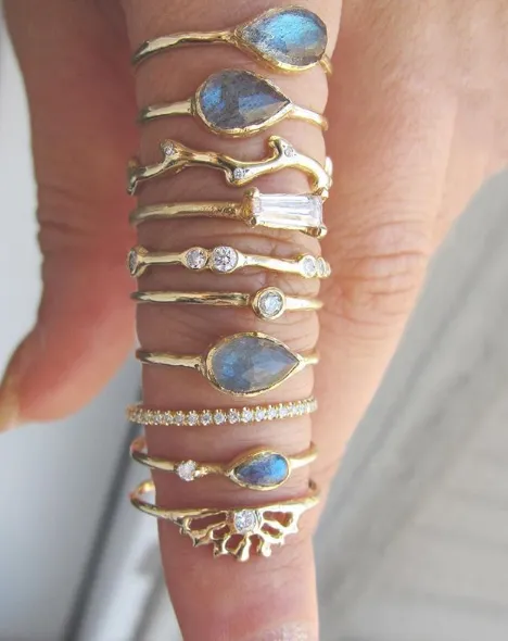 Guiding Light Labradorite Ring