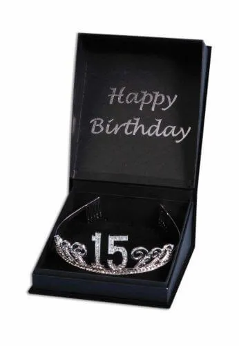 Happy 15th Birthday Gem Tiara (1ct)