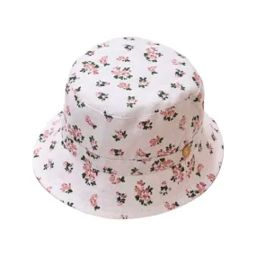 Hats - Kids Pink Posy 6-12mths