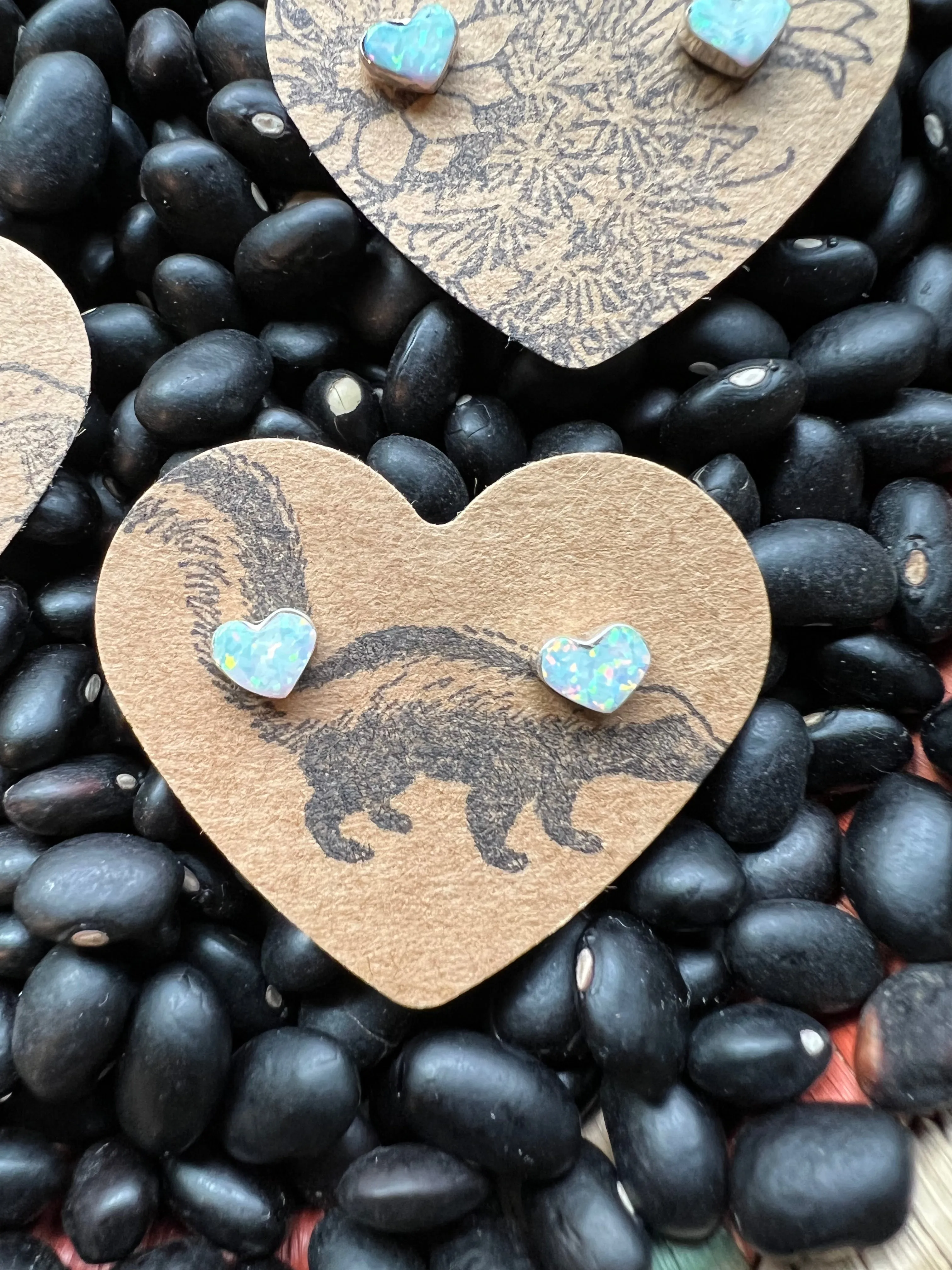 Heart Studs