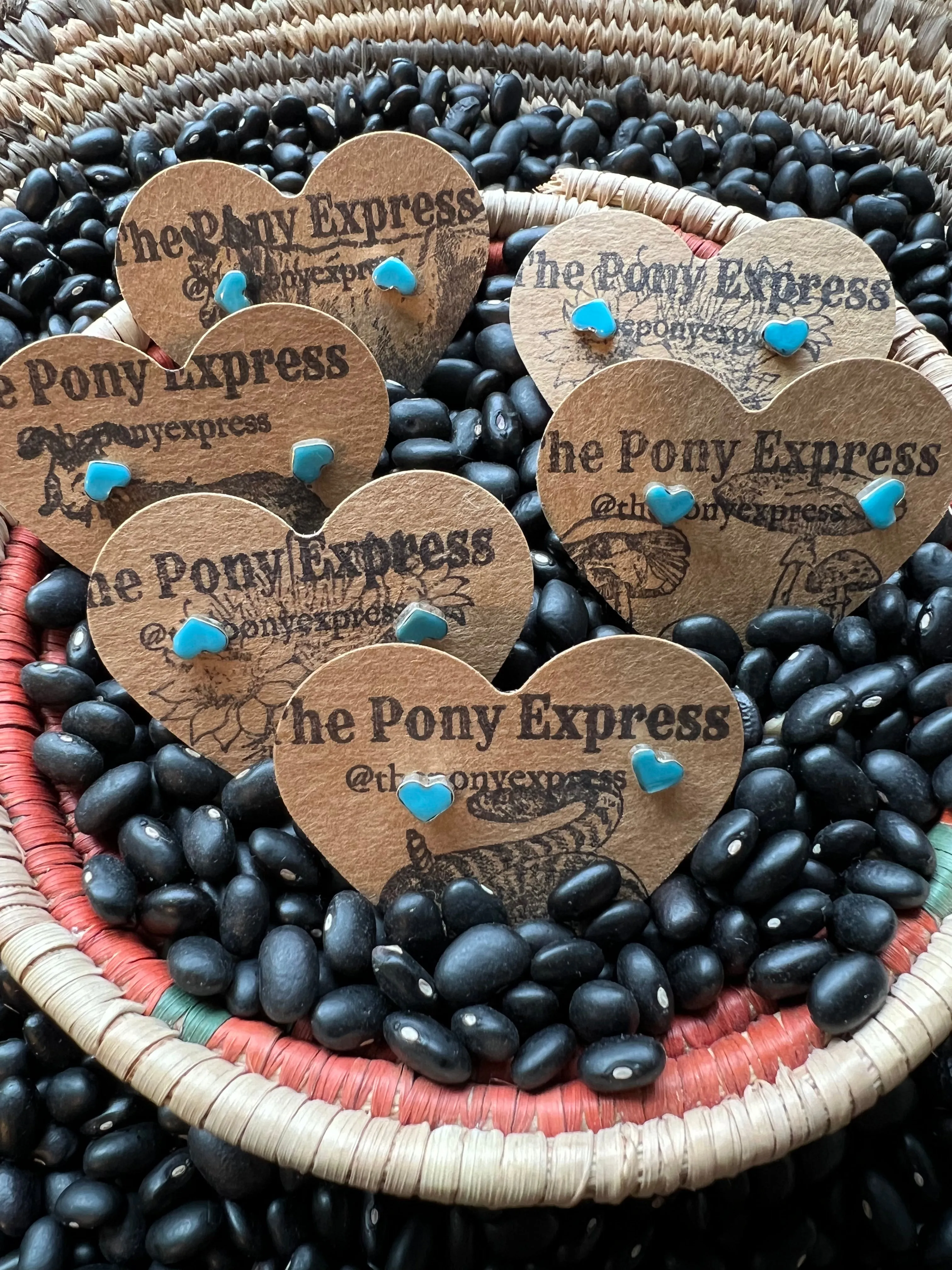Heart Studs