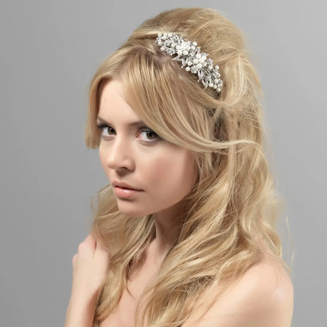 Heirloom of Pearl Side Tiara