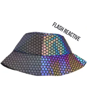 Hex A Rex Reflective Bucket Hat