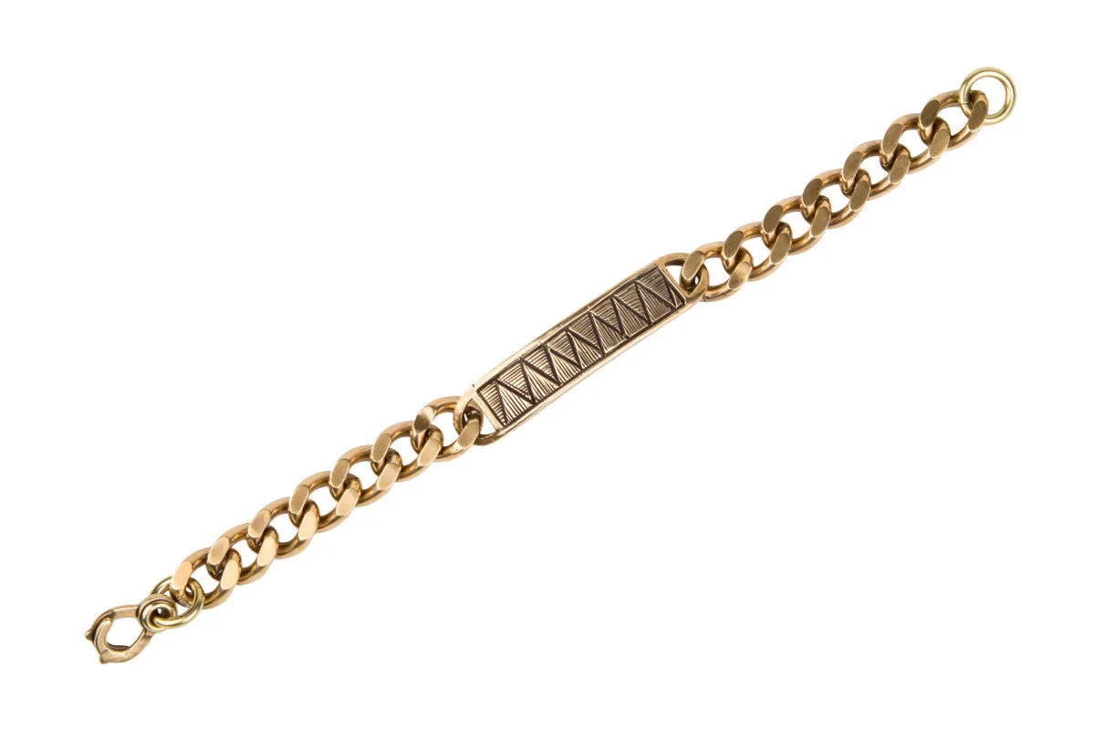 Hiapo Plaque ID Bracelet
