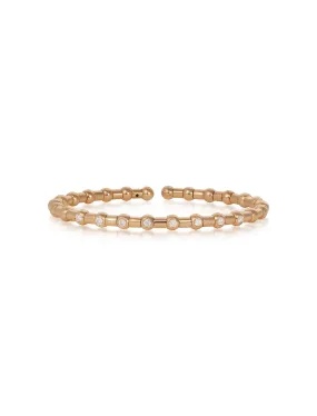 Holly, 18K Yellow Gold   White Diamonds Bracelet