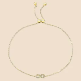 Infinity Diamond Bracelet.
