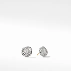 Infinity Earrings with Diamonds