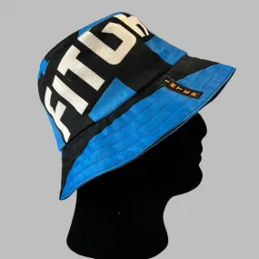 Inter Milan 1994/1995 Upcycled Home Shirt Bucket Hat