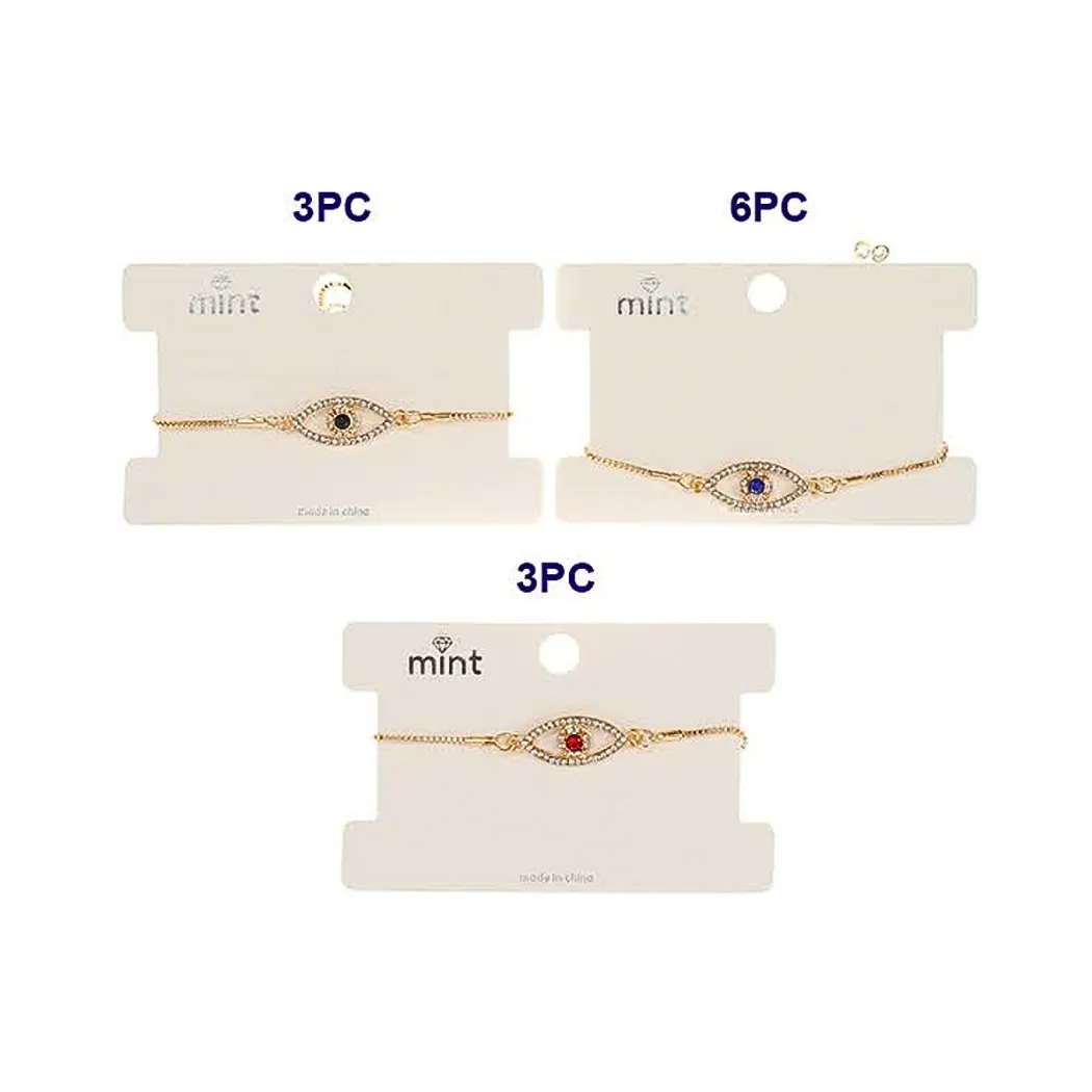 JAB44105 - Evil Eye Chain Bracelet