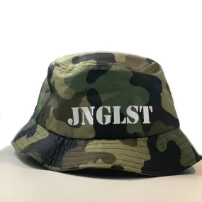 JNGLST Woodland Camo Bucket Hat