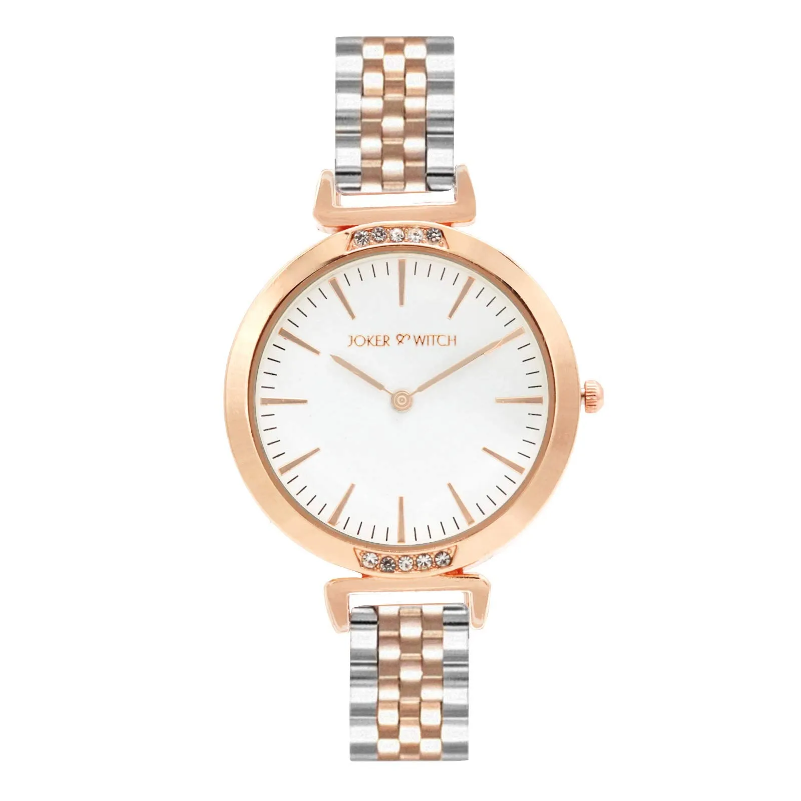 Joker & Witch Elixir Rosegold Analog Watch Bracelet Set for Women