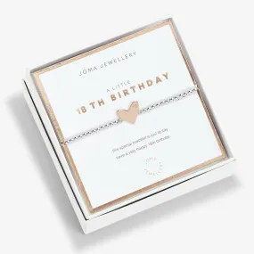 Joma Jewellery Beautifully Boxed a little 18th Birthday Bracelet