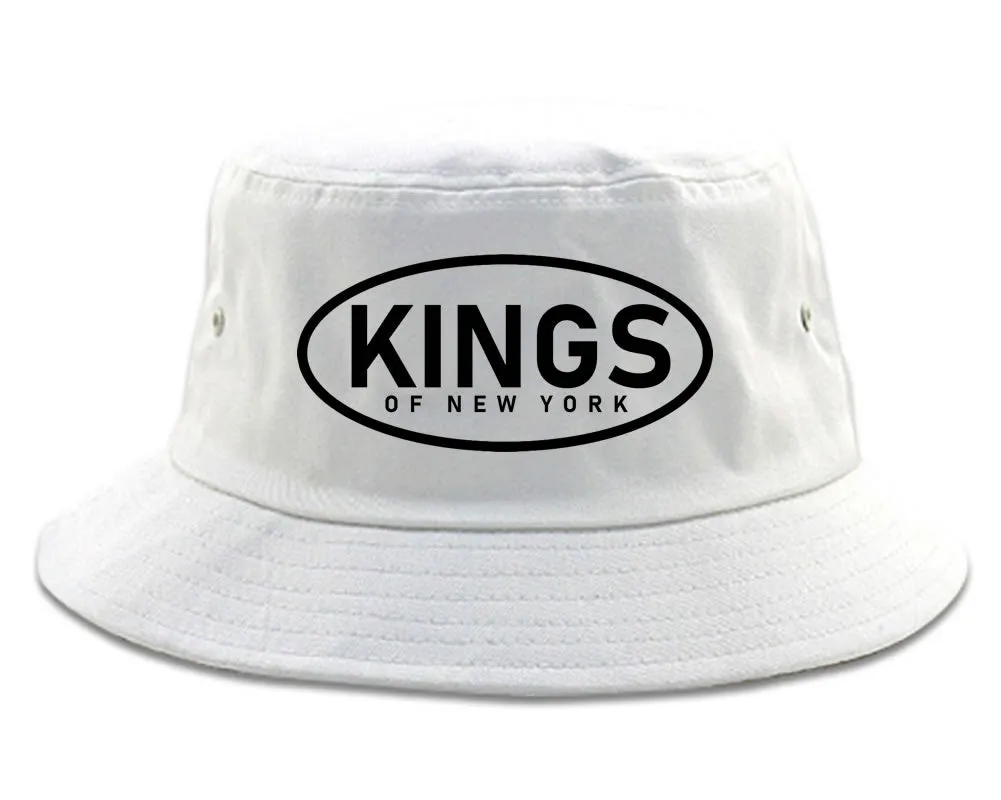 Kings Of New York Work Logo Mens Bucket Hat