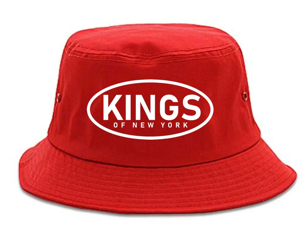Kings Of New York Work Logo Mens Bucket Hat
