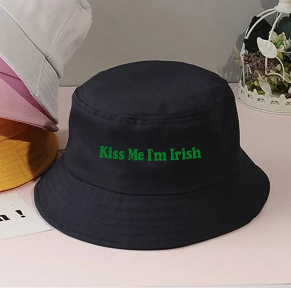 Kiss Me I'm Irish Bucket Hat