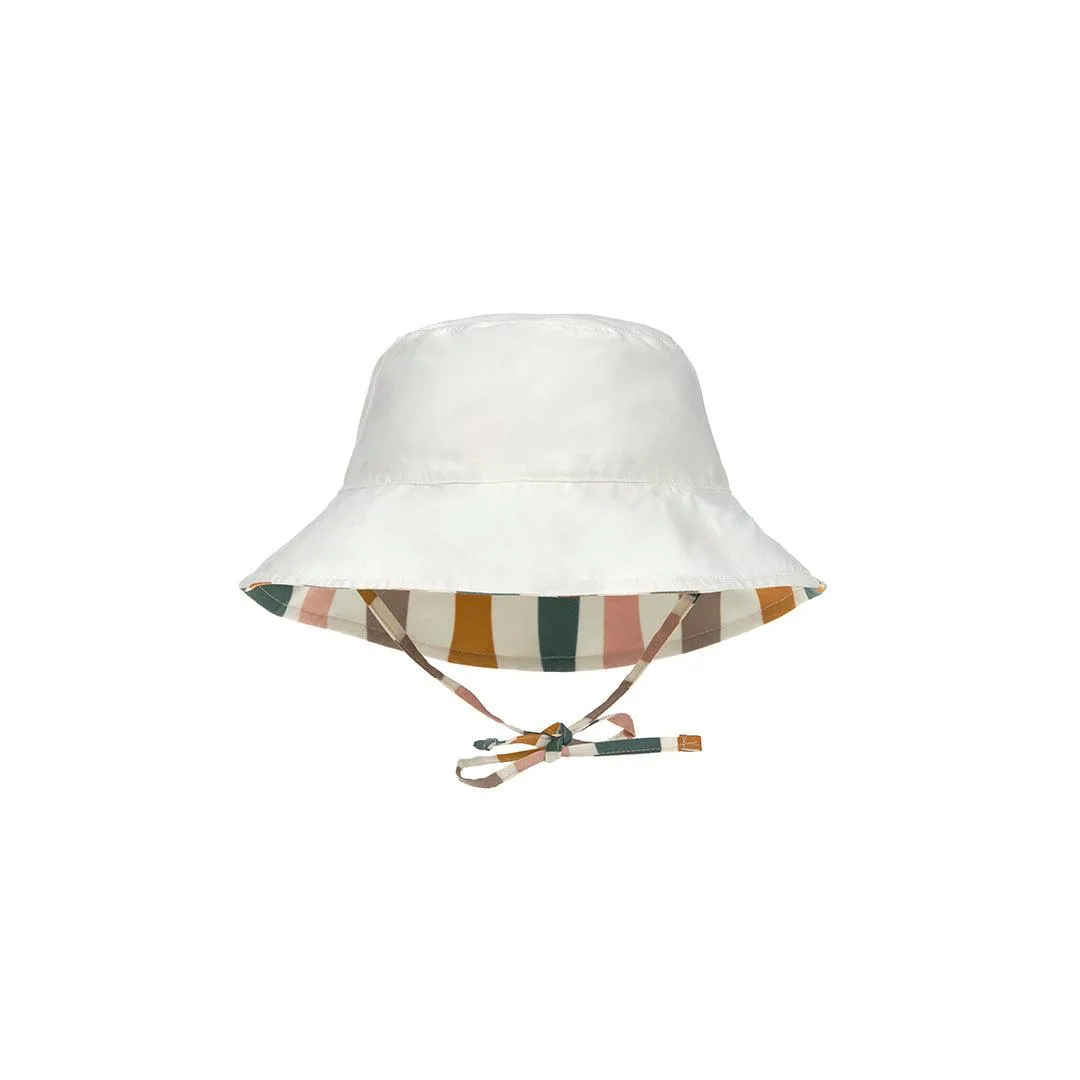 Lassig Sun Protection Bucket Hat - Pink/Nature - Waves
