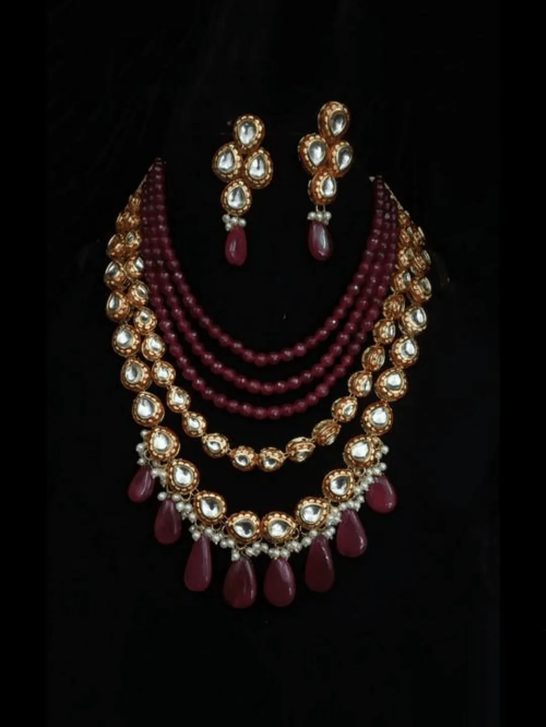 Layered Onex Kundan Necklace
