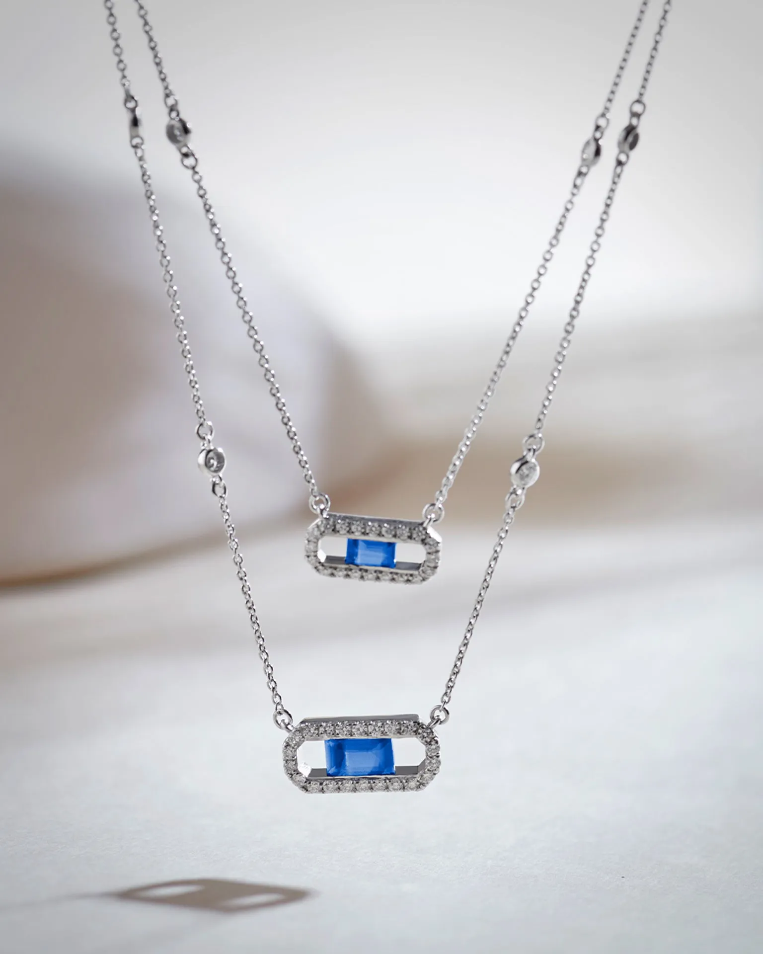 Layered Paperclip Necklace