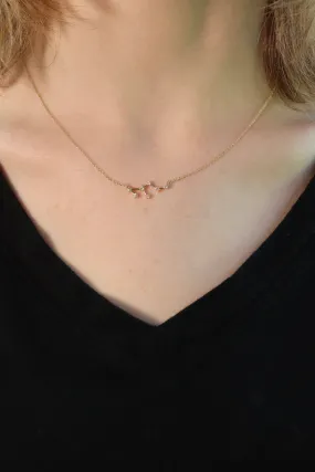 Leo Diamond Constellation Necklace