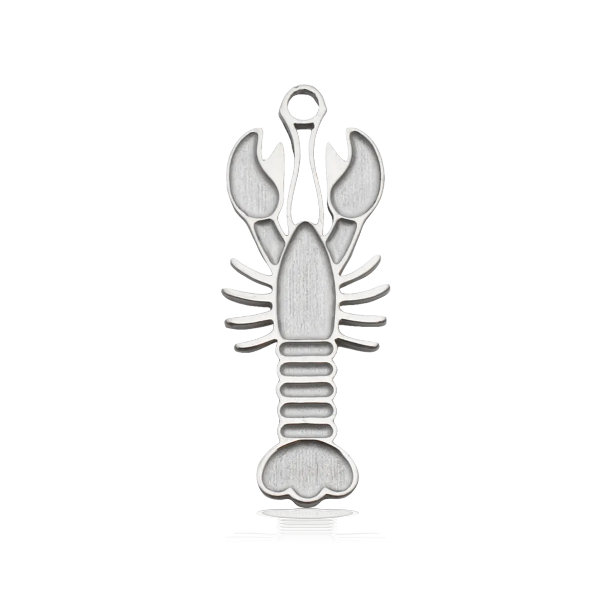 Lobster Charm with Blue Opal Jade Charity Bracelet