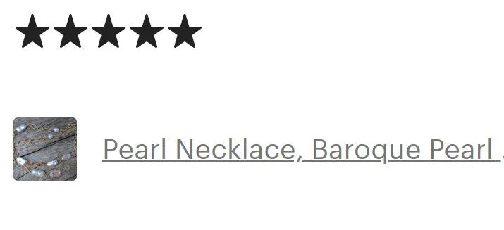 Long Baroque Pearl & Chain Necklace
