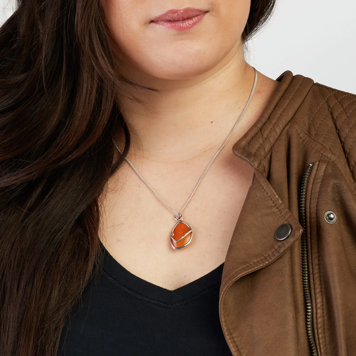 Magic: The Gathering X RockLove Mox Amber Necklace