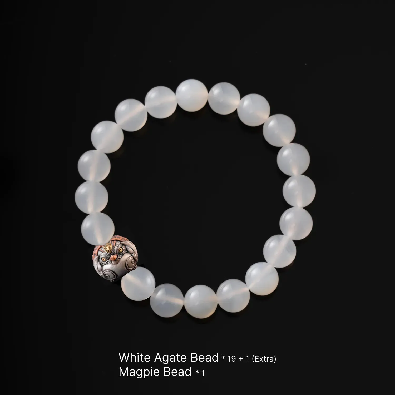 Magpie Bead Bracelet