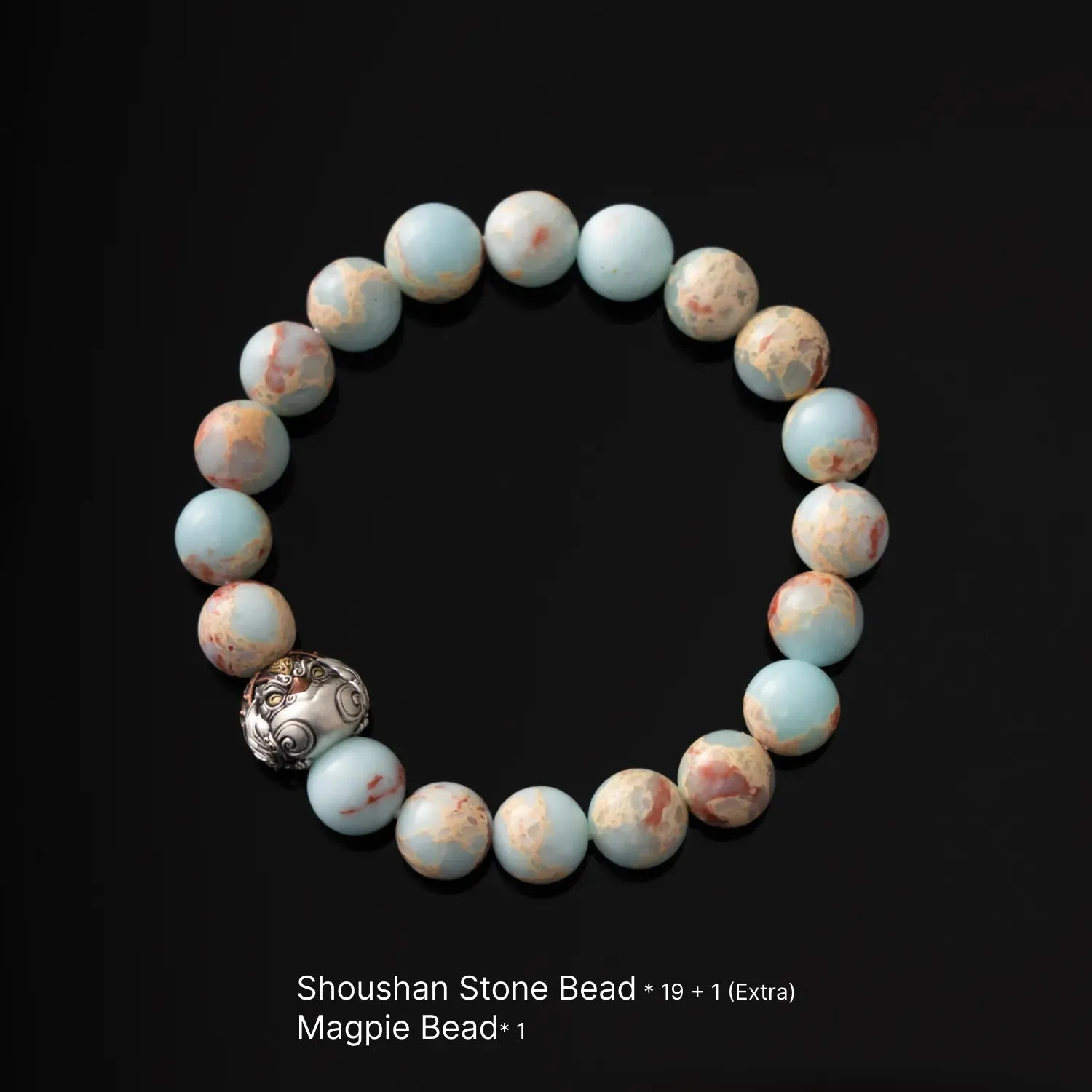 Magpie Bead Bracelet