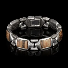 Men's Brown Mammoth Retro Bracelet - BR13 MT BR