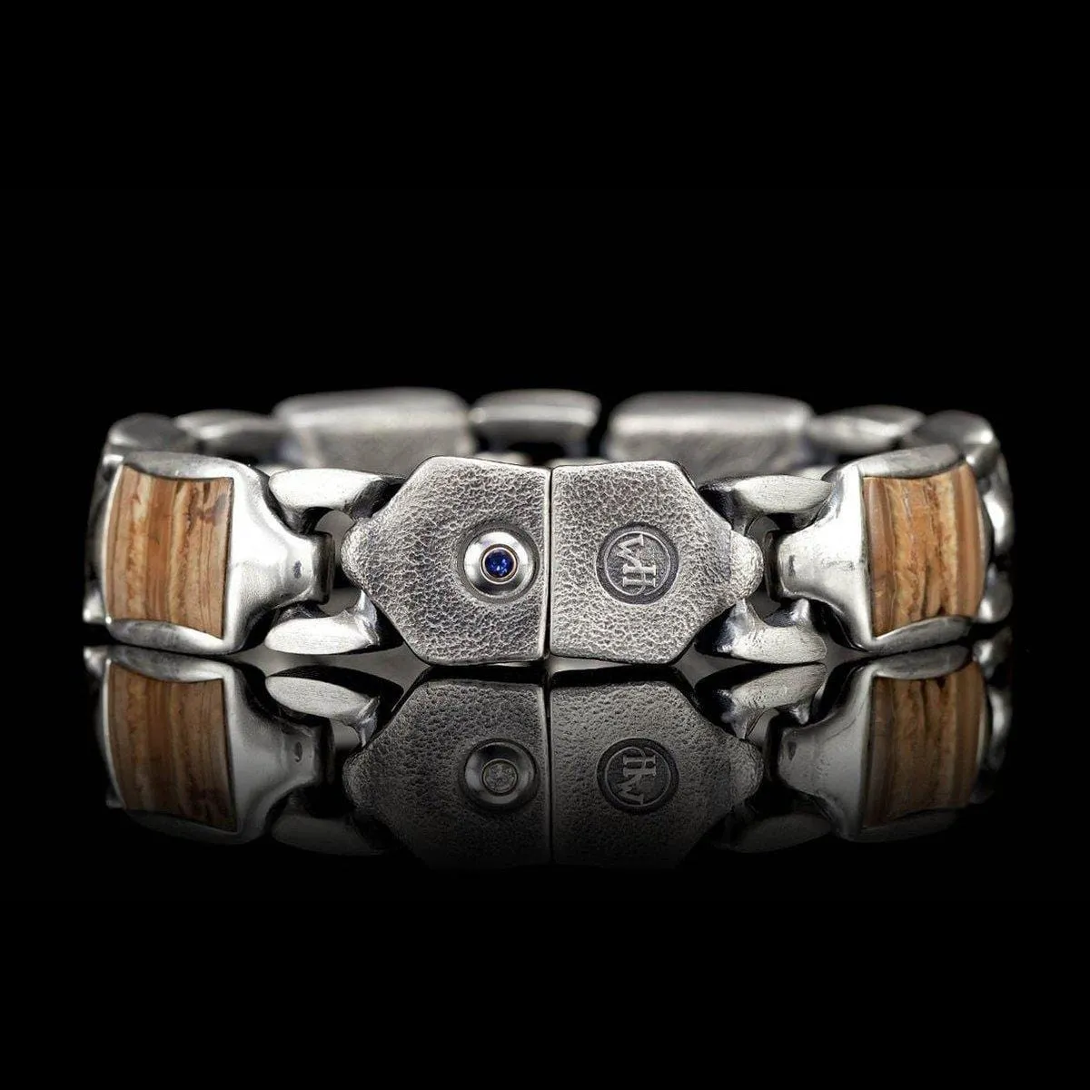 Men's Brown Mammoth Retro Bracelet - BR13 MT BR