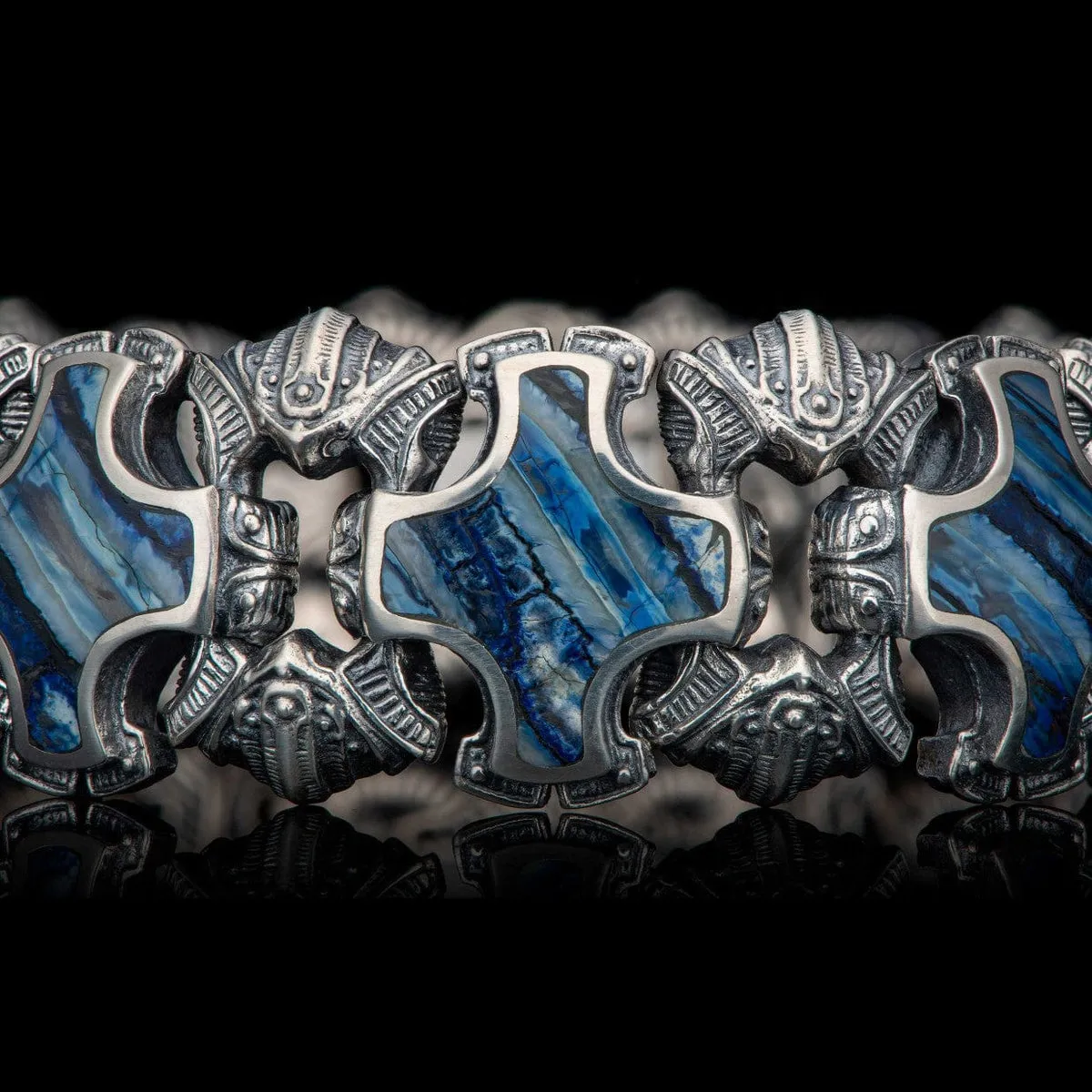Men's Delphi Bracelet - BR5S MT BL
