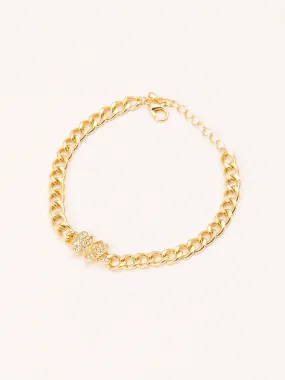 Metallic Butterfly Bracelet