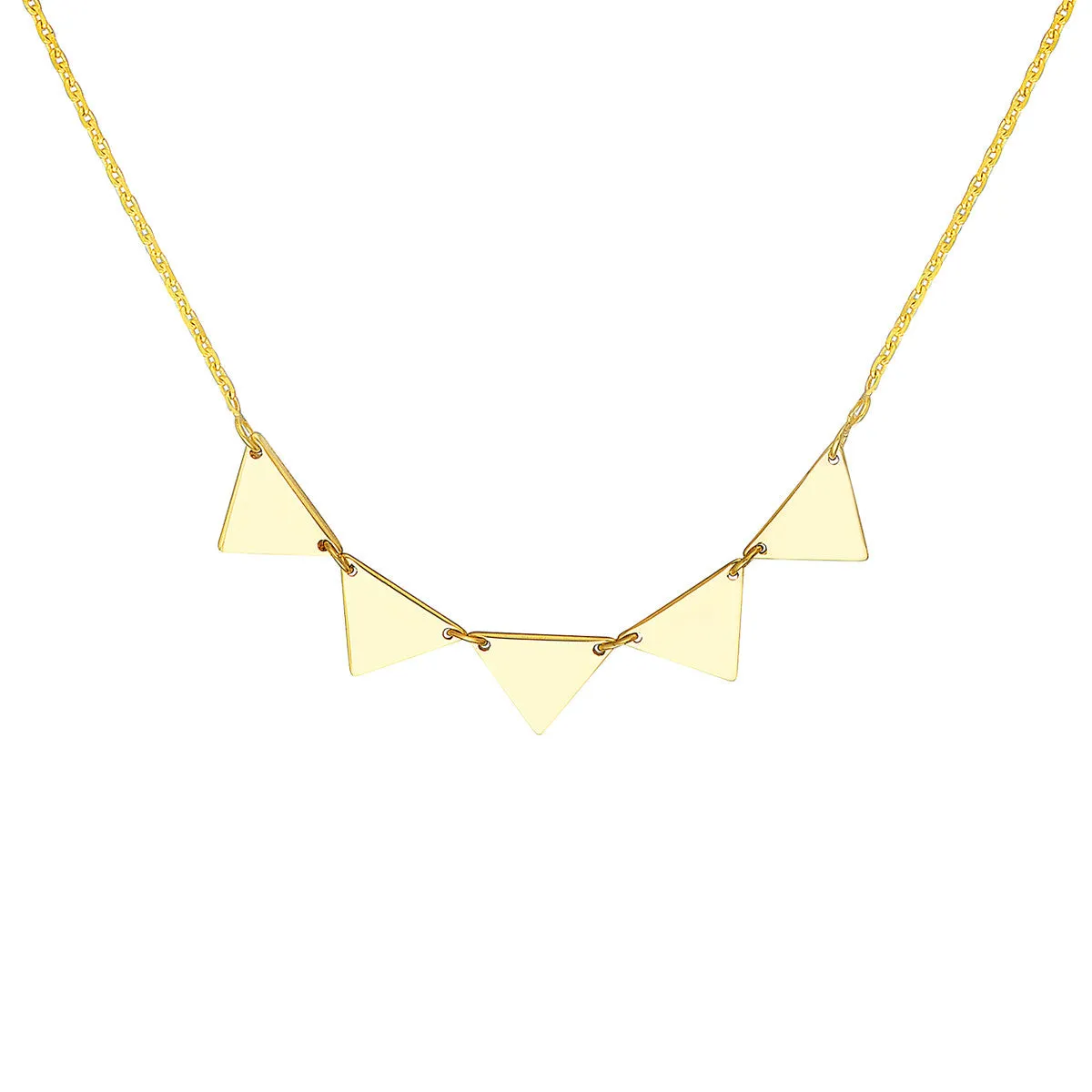 Mini Triangle Pattern Necklace