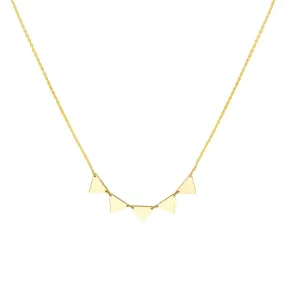 Mini Triangle Pattern Necklace
