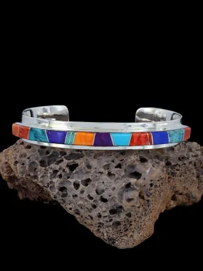 Native American Multistone Inlay Bracelet