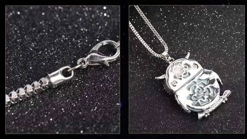 Night Shades Austrian Crystal Owl Cabochon Necklace ~ Three Colors