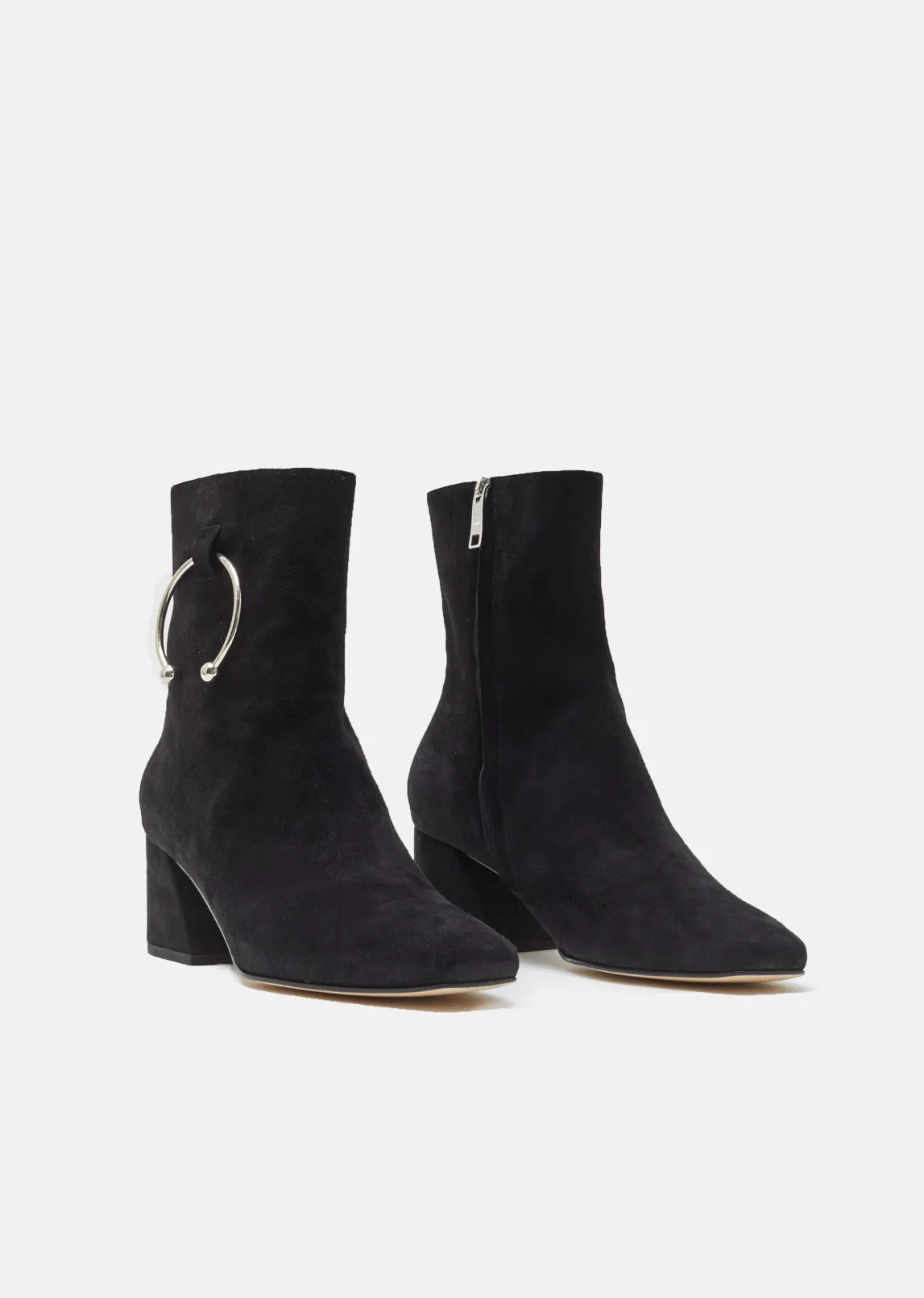 Nizip Black Suede Boots