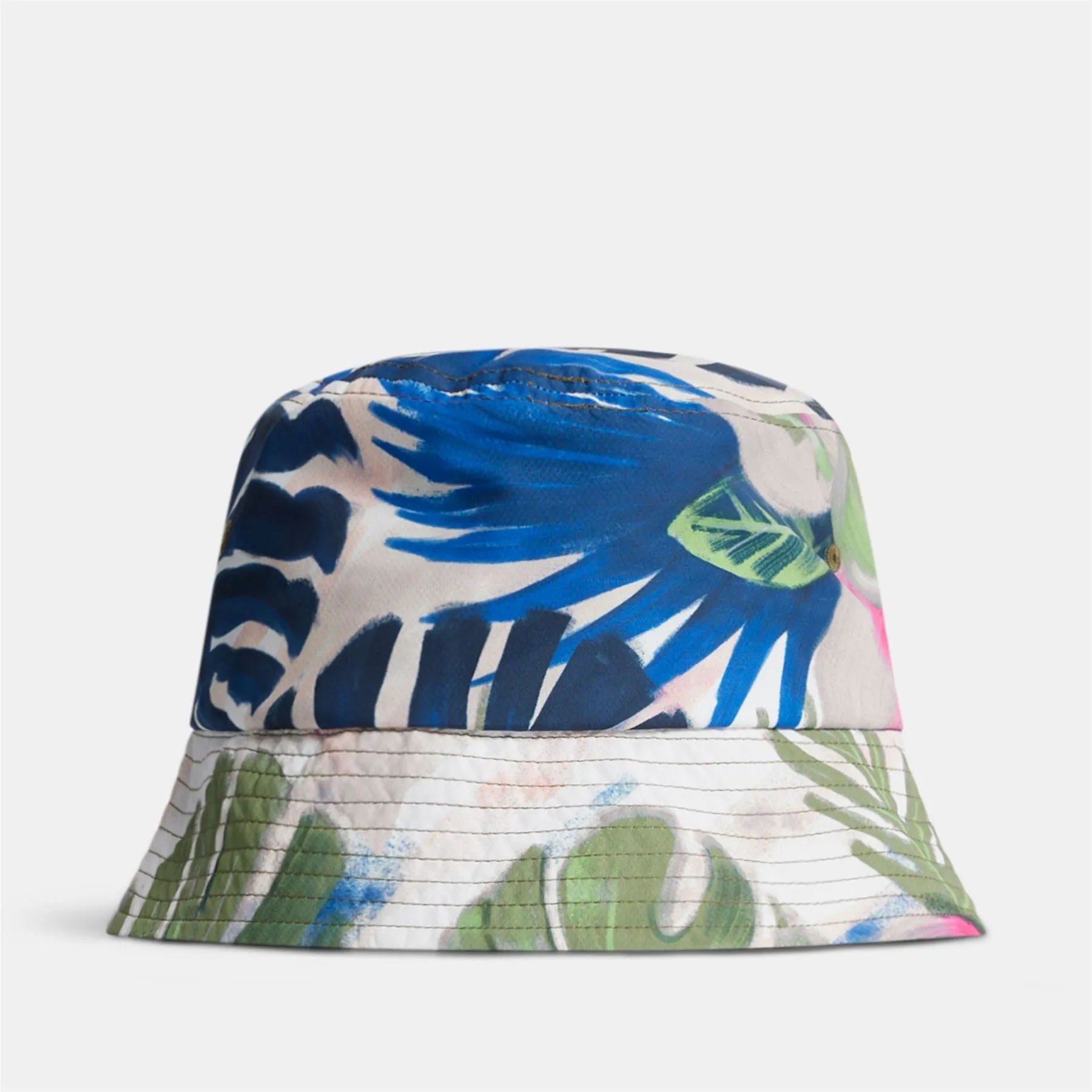 Olaf Micro Print Bucket Hat Calypso Oil Green - SS24