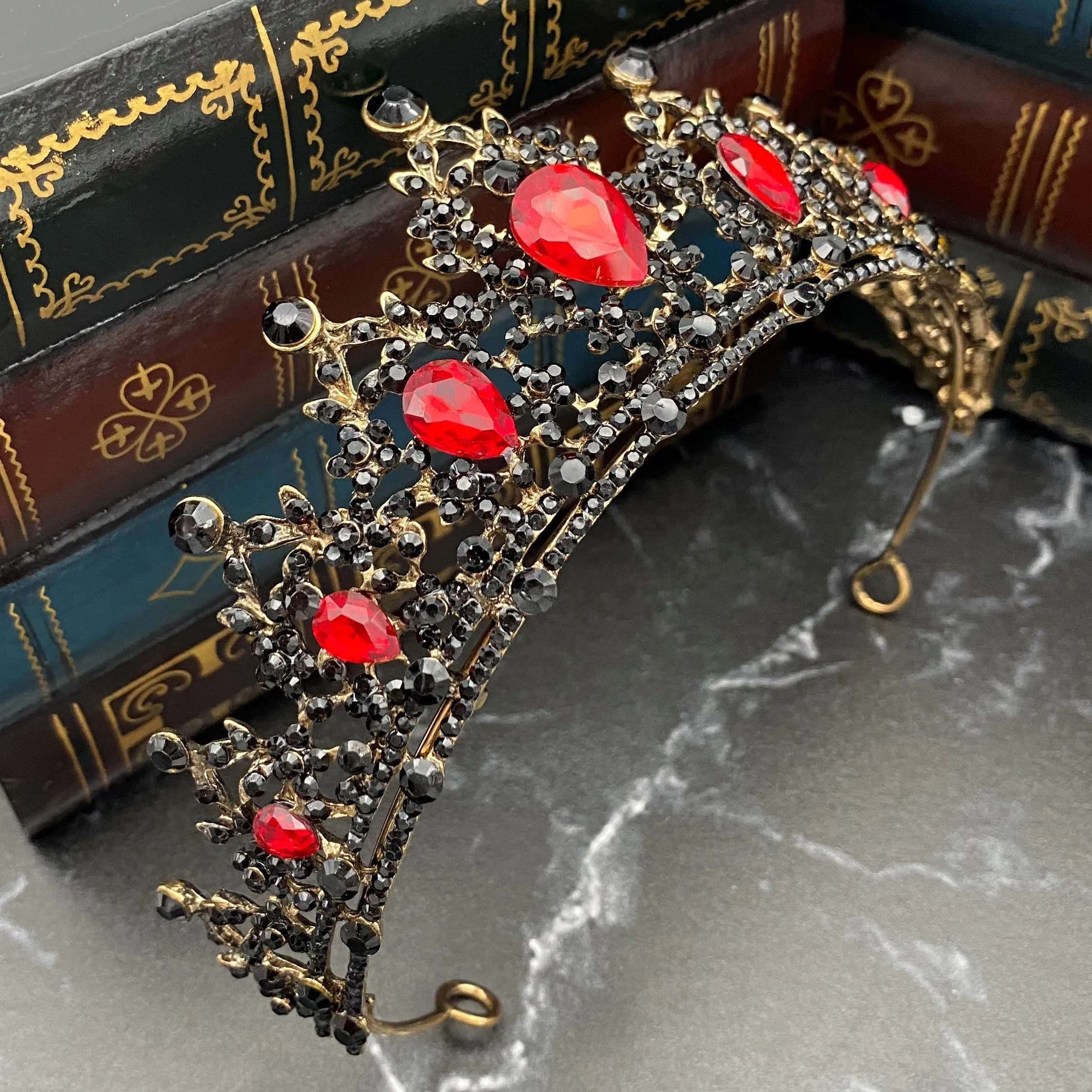 Ophelia's Tiara in Red